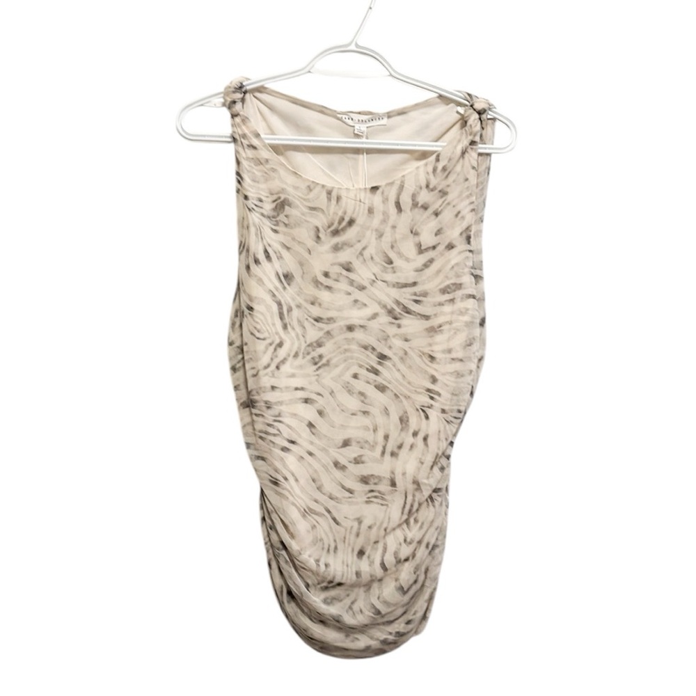 20. Jane and Delancey NWT Animal Print Mesh Lined Top